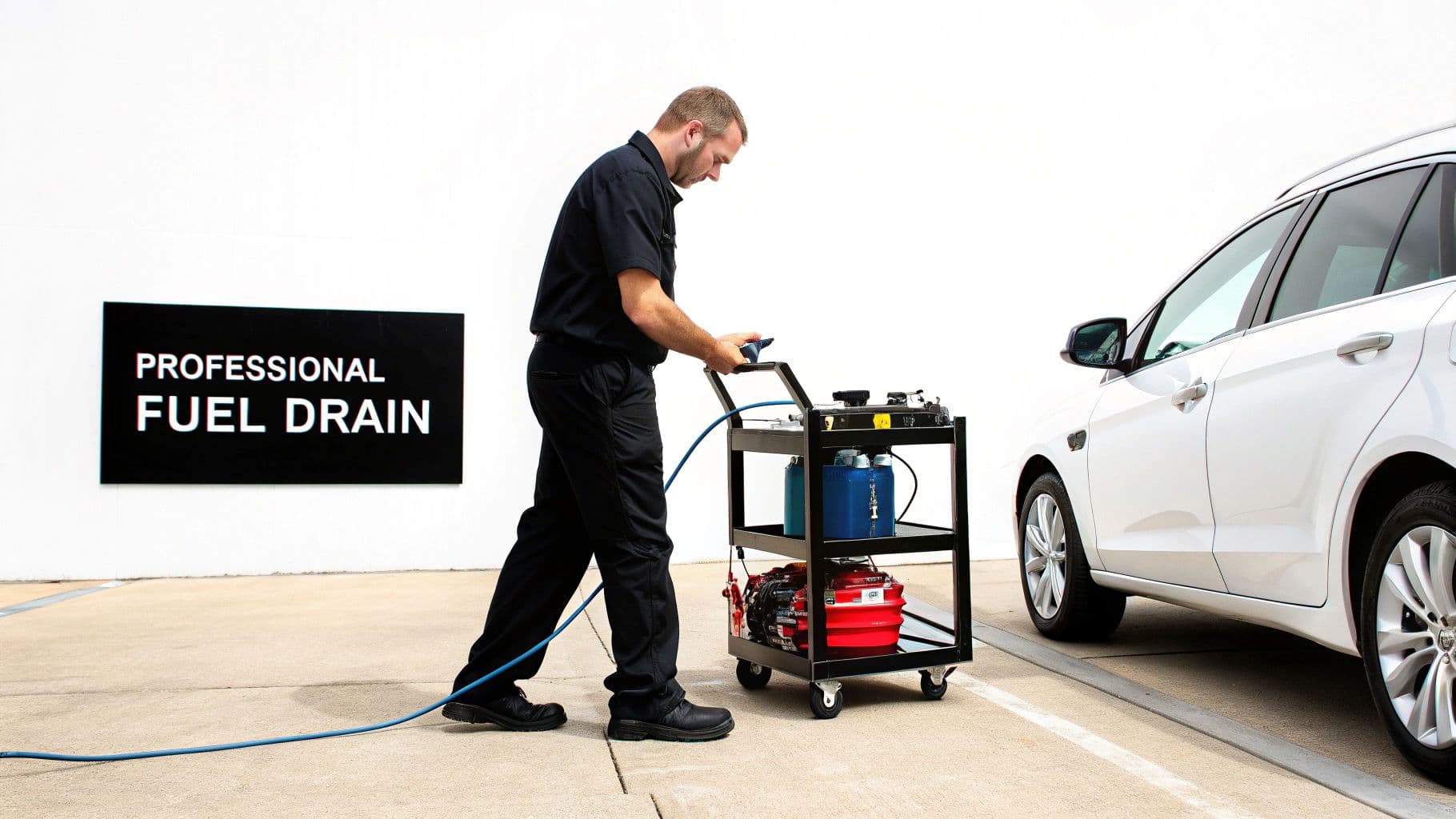 Mobile Fuel Drain Specialists: UK-Based On-Site Fuel Removal Services