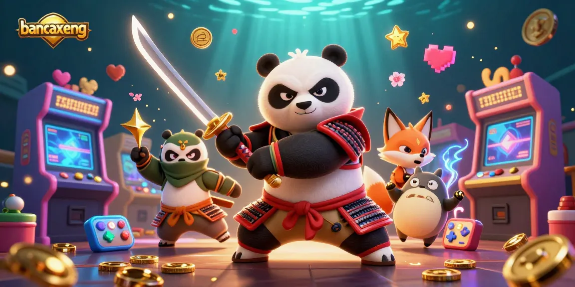 bancaxeng players engage with vibrant casino-themed adventure featuring unique characters and arcade elements.