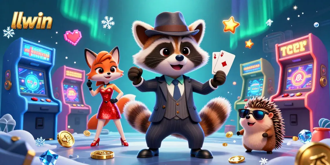 Experience the thrill of gaming adventures at llwin with iconic characters and vibrant casino elements.