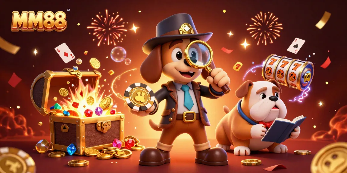 Play thrilling games and hunt for treasures at MM88's colorful casino.