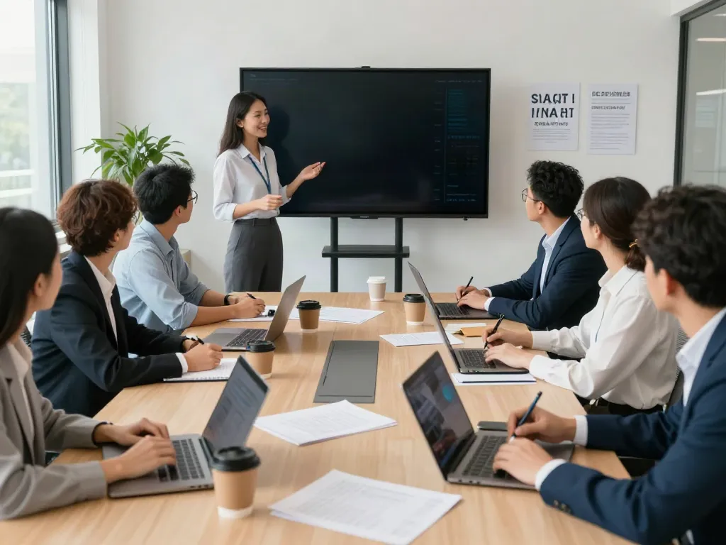 Read what he said during a dynamic office meeting about strategy and insights.