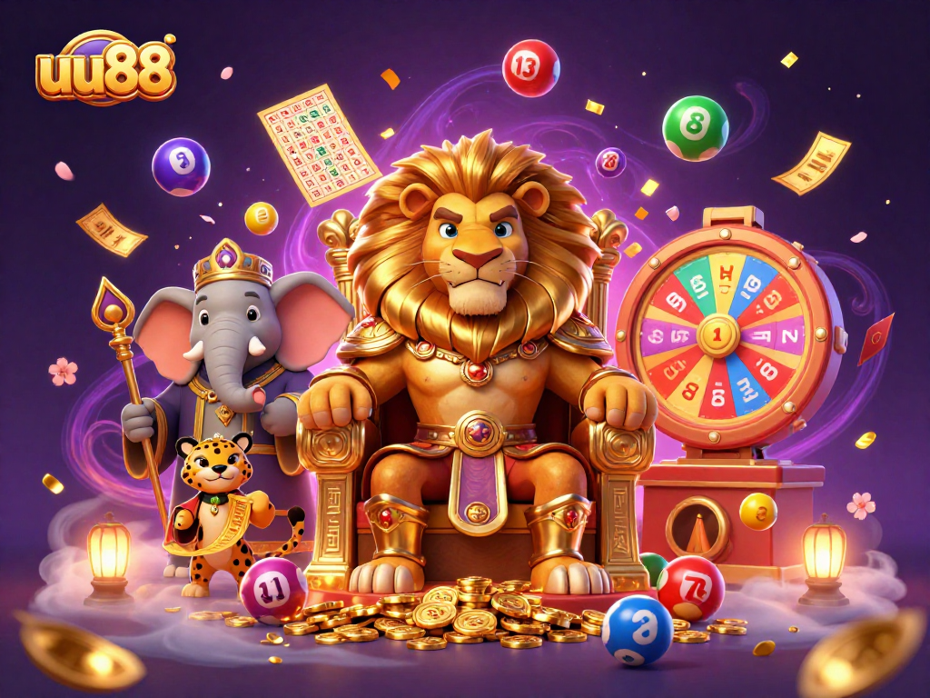 Engage with exciting uu88 lottery action featuring dynamic characters and vibrant game elements.