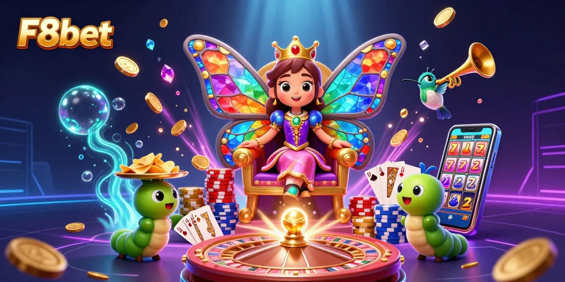 Experience thrilling wins at F8bet Casino with vibrant characters and lively gaming elements.