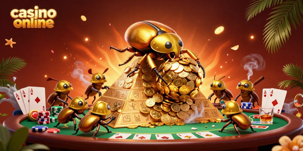 Engage with casino online action, featuring 3D characters and vibrant betting elements in an energetic illustration.