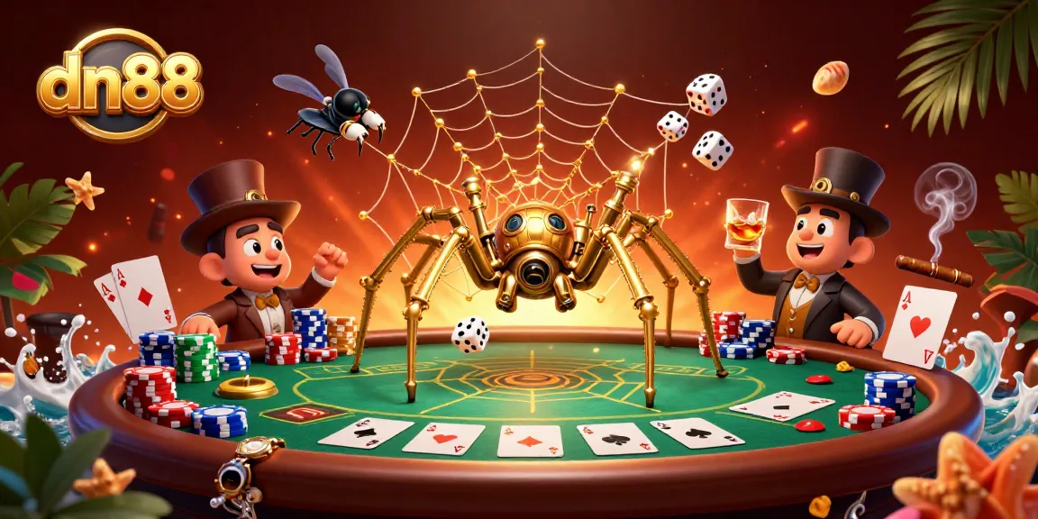 Experience the thrilling gameplay at dn88 with unique poker dynamics and vibrant casino elements.