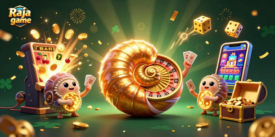 Experience the thrill of Raja game with vivid casino elements and dynamic gameplay illustrations.