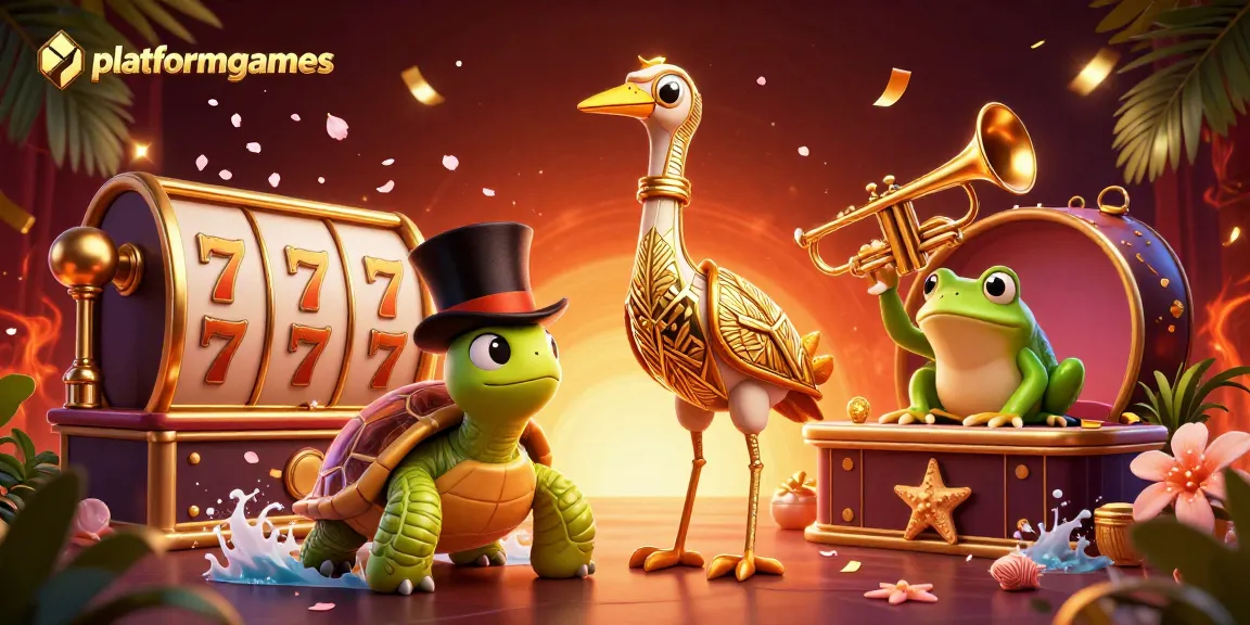 Experience thrilling gameplay at platformgames with vibrant casino elements and dynamic characters.
