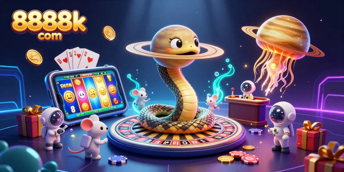 Experience thrilling gameplay at 8888k com with colorful slot games, golden coins, and vibrant animations.