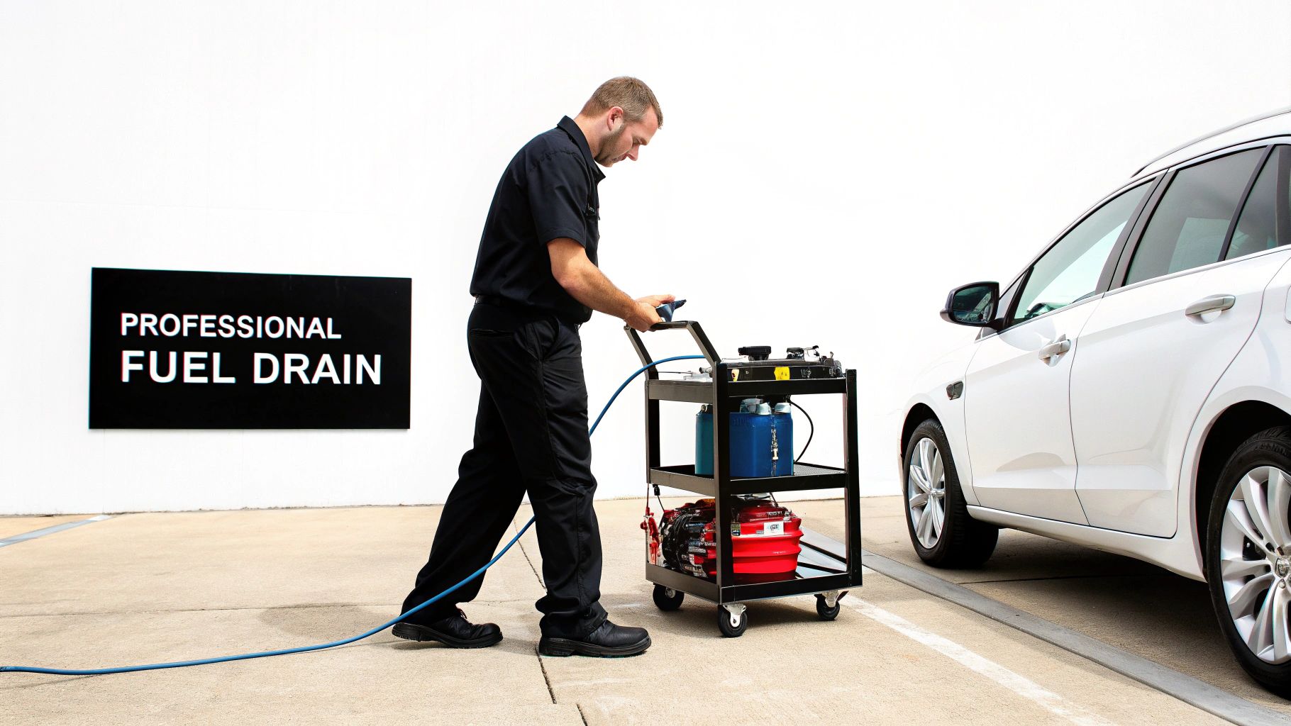 Mobile Fuel Drain Specialists: UK-Based On-Site Fuel Removal Services