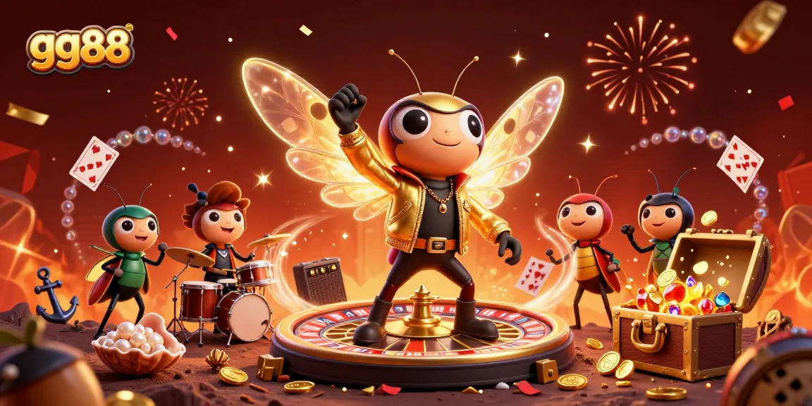 Experience the excitement of gg88 casino games with vibrant characters and thrilling elements.
