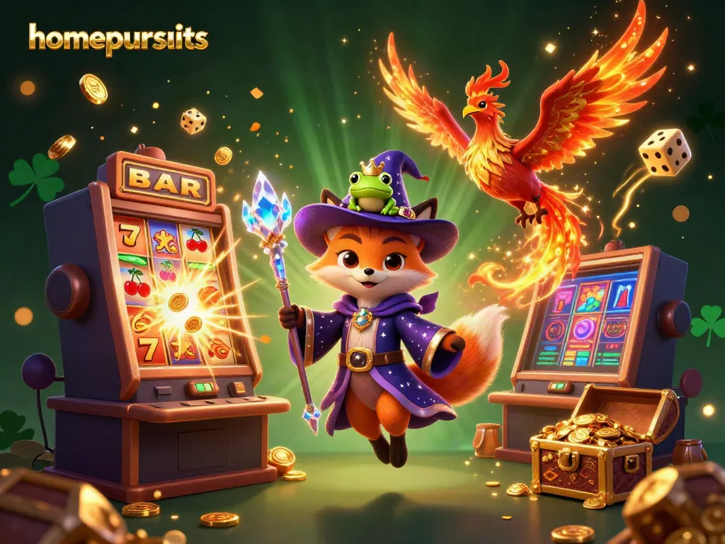Dapatkan jackpot berkilauan di homepursuits dengan slot mesin dan simbol keberuntungan yang luar biasa.