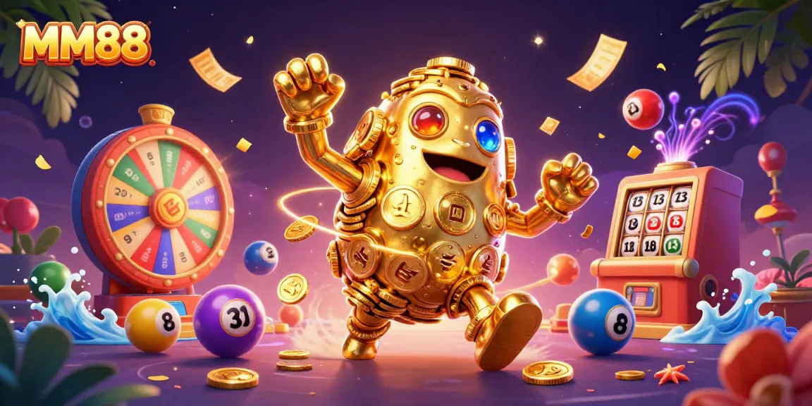 Engage with MM88's exciting lottery experience featuring vibrant elements and stunning visuals.