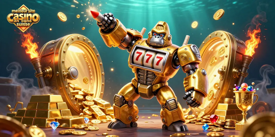 Le meilleur site casino en ligne suisse offre des machines à sous et des trésors d'or.