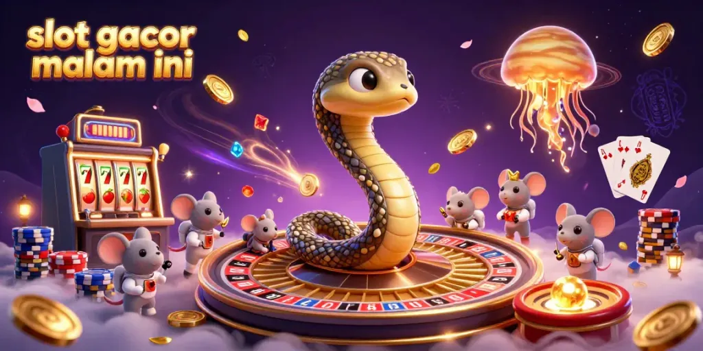 Temukan slot gacor malam ini dengan waktu terbaik sambil melihat karakter lucu di kasino kosmik.