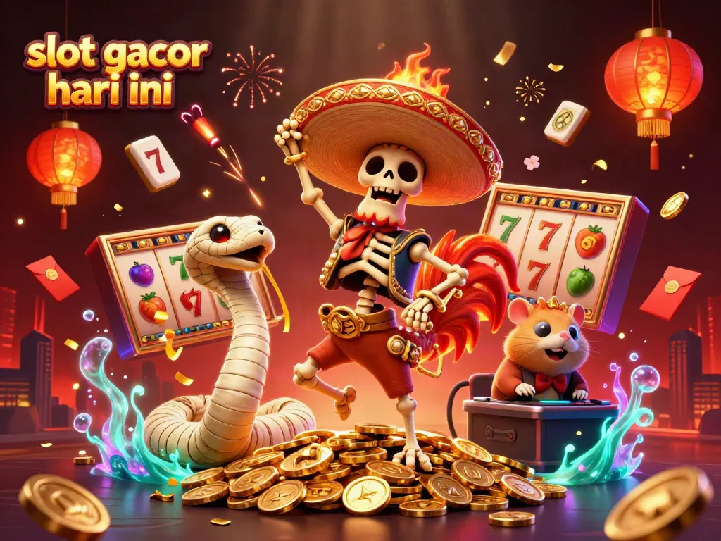 Menangkan slot gacor hari ini dengan gaya, sambil merayakan keberuntungan bersama karakter unik di dunia kasino.