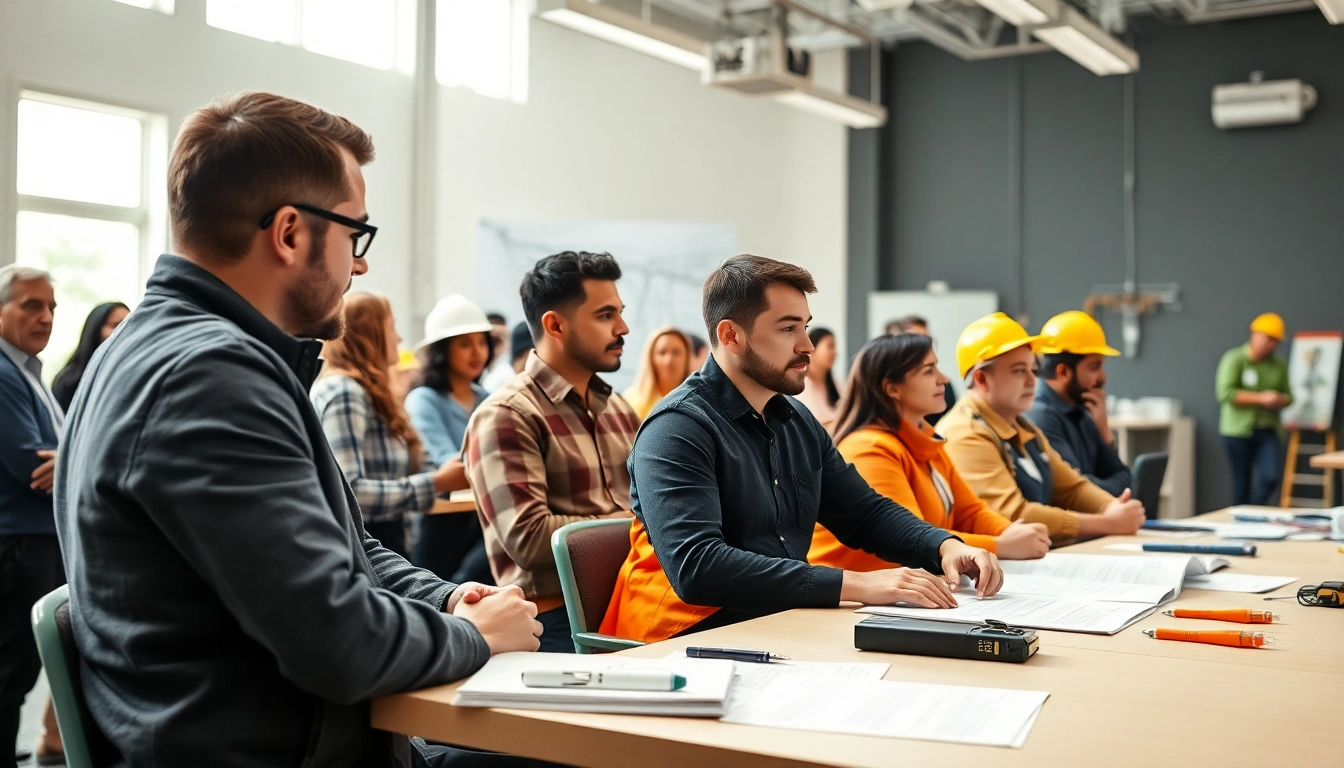 Contractors apprenticeship trust mission Texas training session in a professional classroom setting