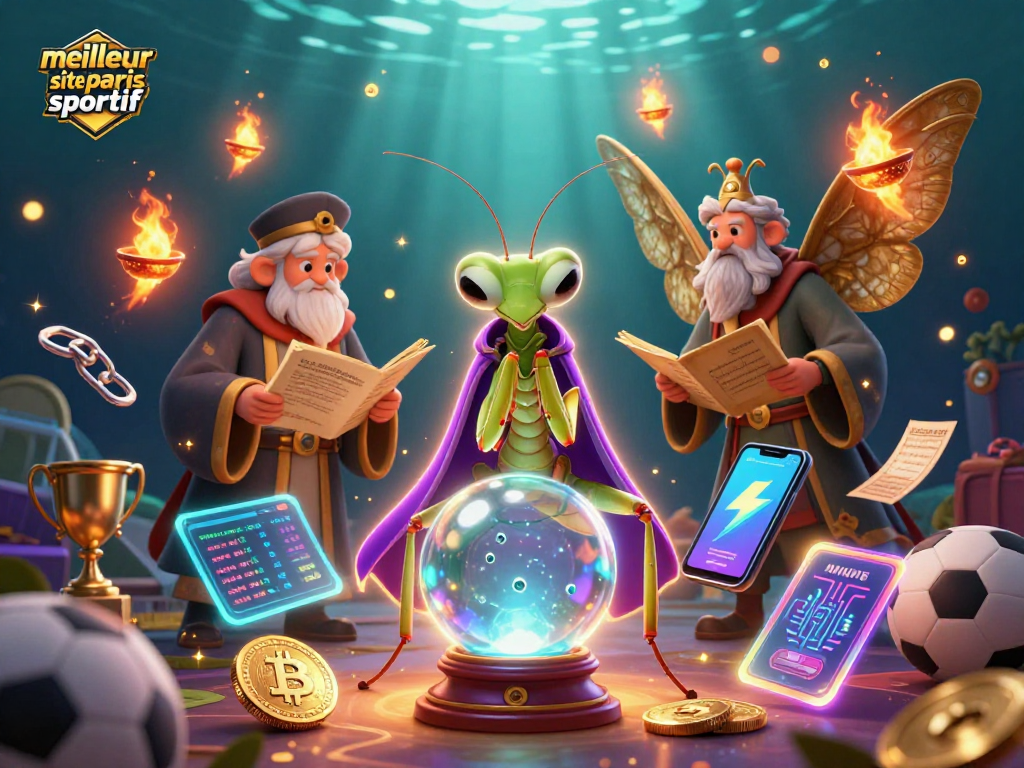 Placez des paris sur le meilleur site de paris sportif avec une scène vibrante de mystères et d'oracles.