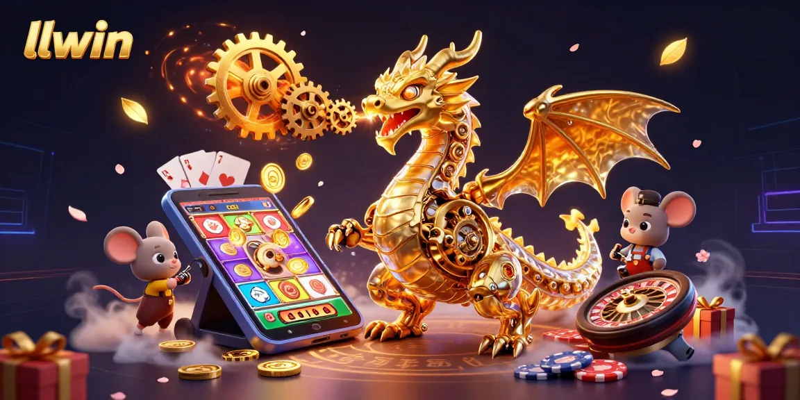 Experience the thrill of llwin with the golden dragon, vibrant slot games, and more.