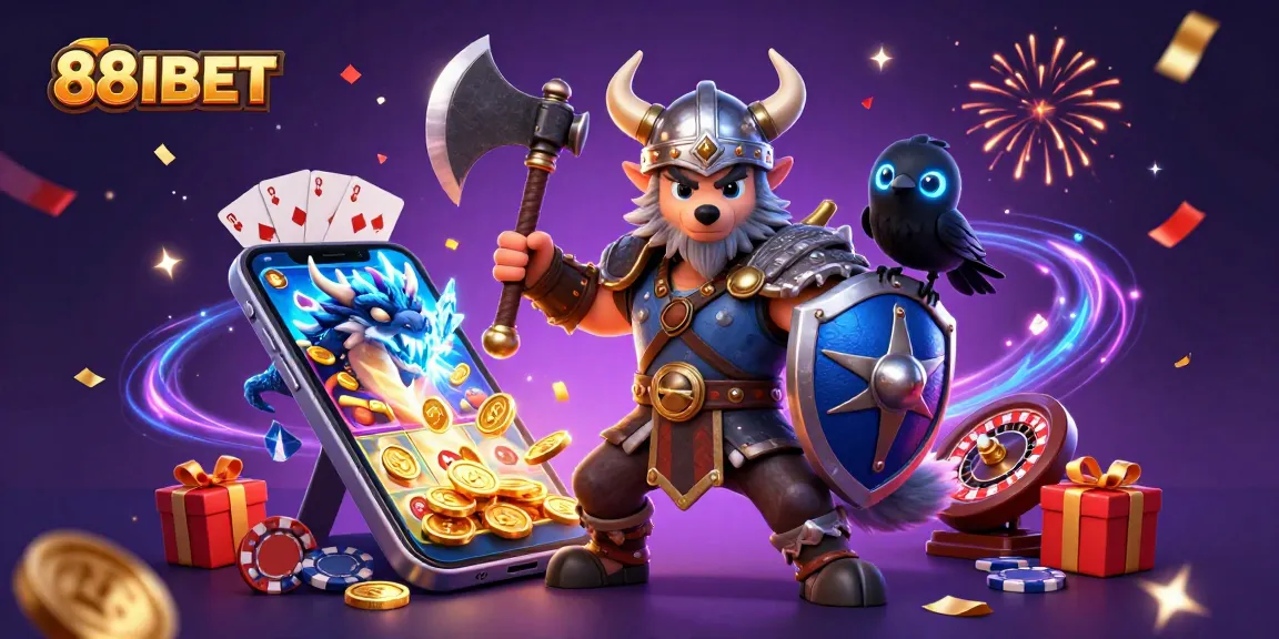 Experience thrilling gameplay at 88IBET with interactive slot games and captivating casino visuals.