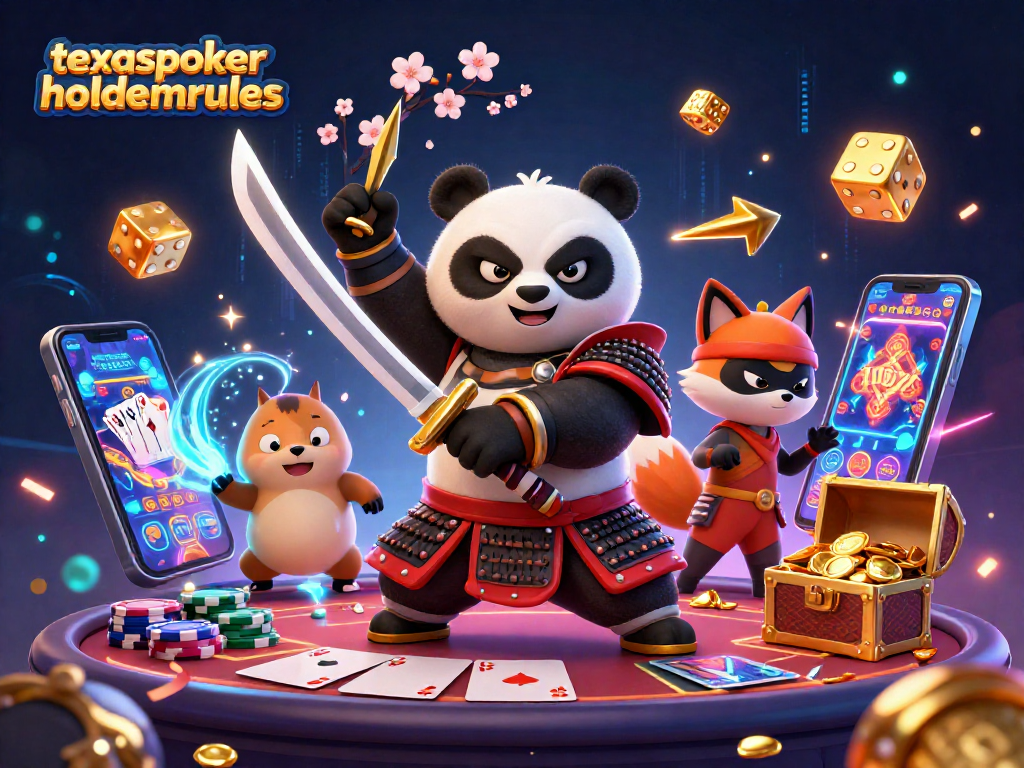 This vibrant illustration showcases the essence of texaspokerholdemrules with engaging poker gameplay highlights and dynamic action.