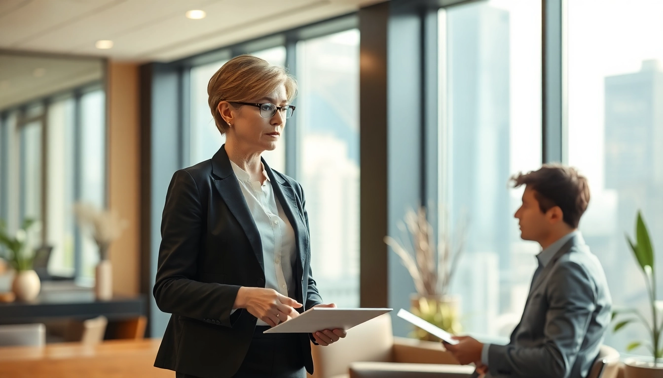 Engaging career coaching session highlighting the dynamics of professional growth.