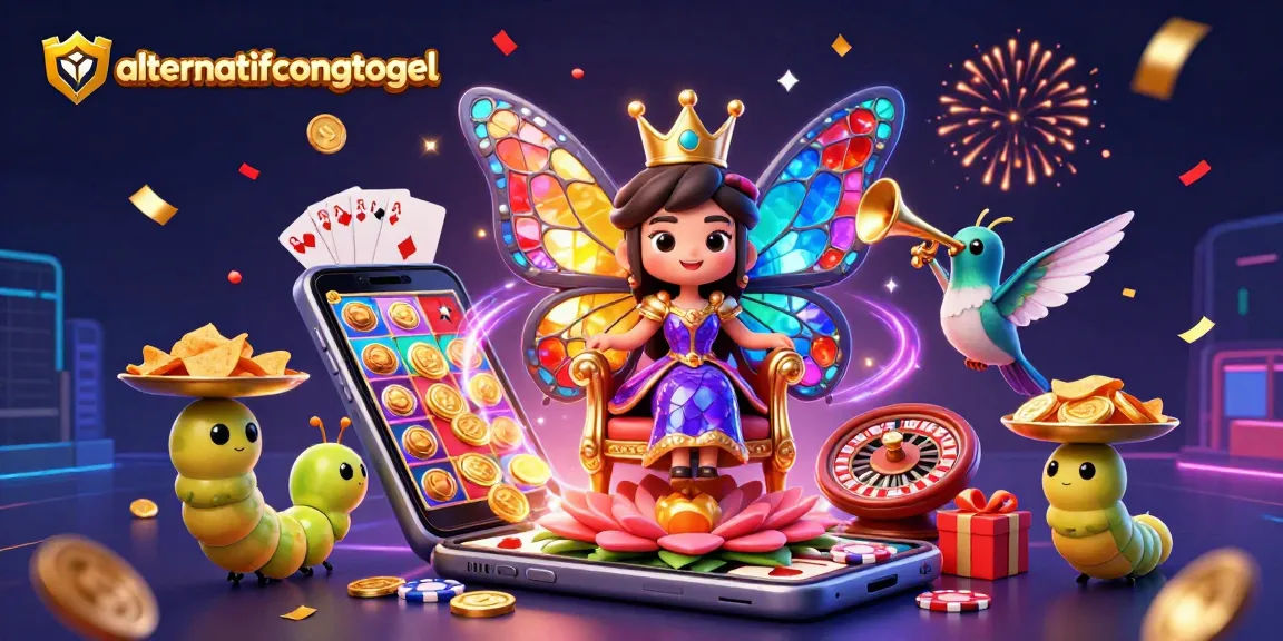 Engage in vibrant gaming at alternatifcongtogel with dynamic slot games and colorful characters.