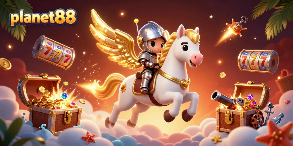 Experience thrilling games at planet88 with a rich array of animated casino elements.
