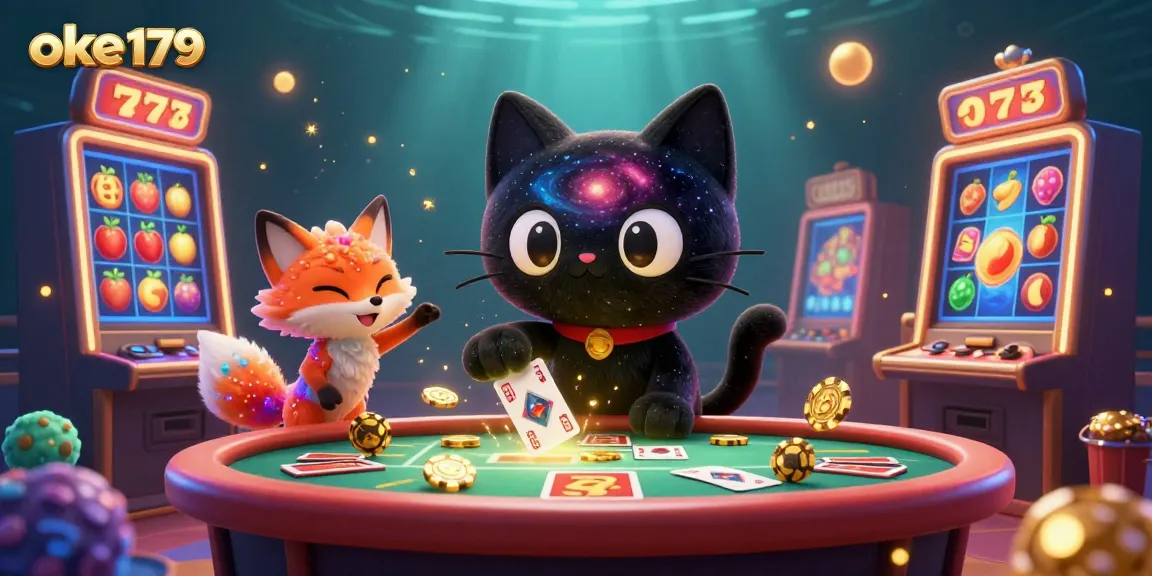 Engage in thrilling gameplay at oke179 with dynamic slots, captivating characters, and an electrifying casino atmosphere.